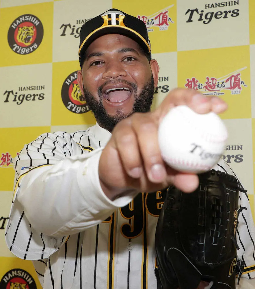 【画像・写真】阪神・アルカンタラ　チームに尽くせばタイトルは「獲れる」、数字は設定せずも「すべて勝ちたい気持ち」