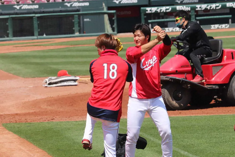 【画像・写真】若鯉よ、大瀬良不在はチャンスだぞ！遠藤は雪辱機会「感謝して投げないと」、高橋昂は恩返しのために