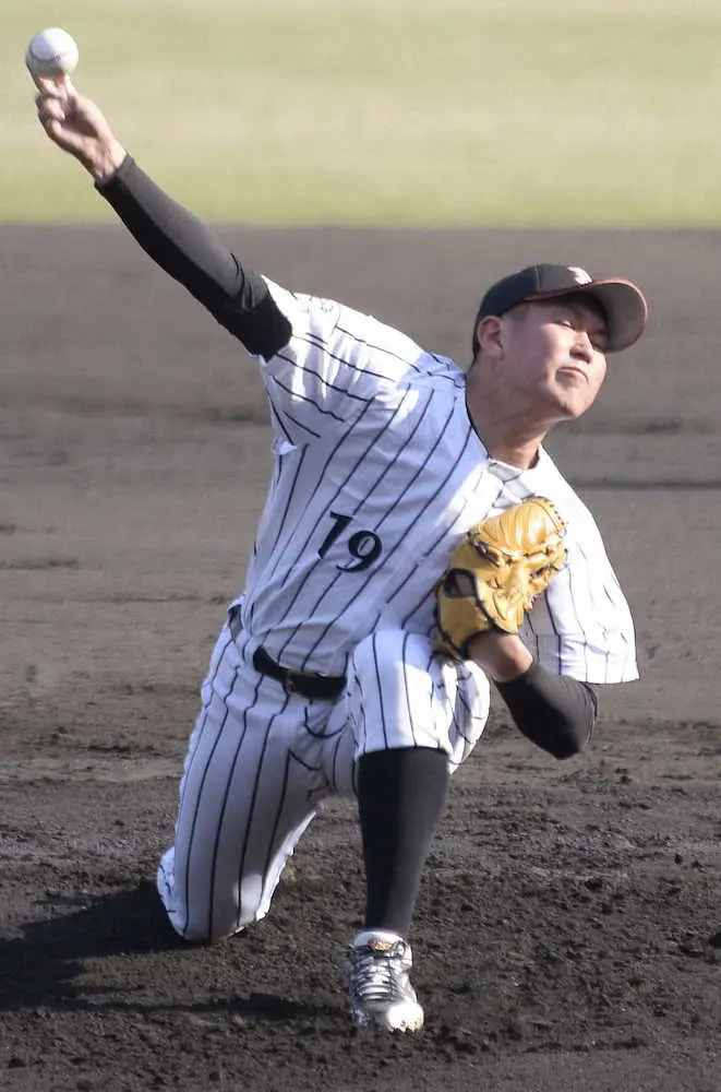 【画像・写真】三菱自動車倉敷オーシャンズが決勝T進出　今秋ドラフト上位候補の広畑敦也が2失点完投