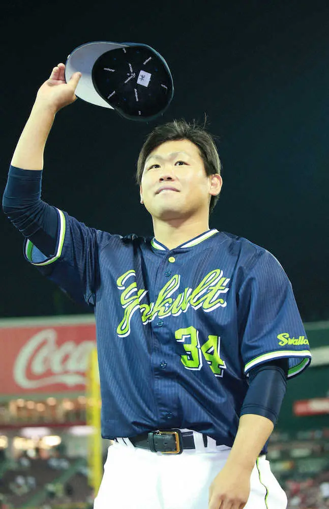 【画像・写真】ヤクルト・田口、新天地初勝利「特別な一勝。ましてや地元の広島で…」　チームは3位浮上