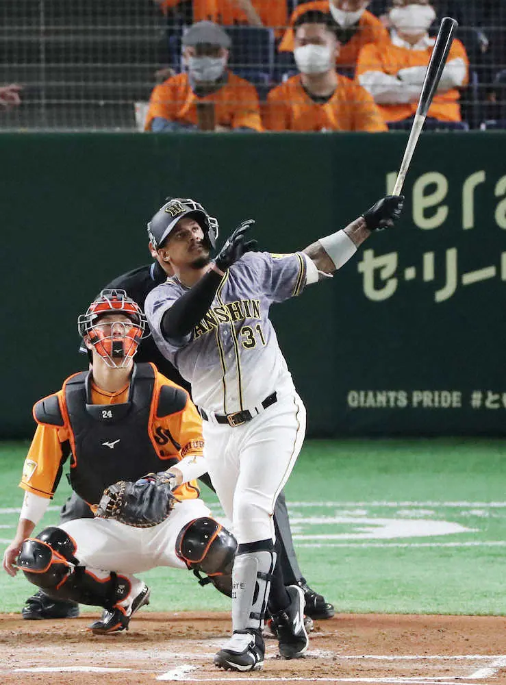 【画像・写真】出た、V確率100%　阪神は5発で巨人粉砕8連勝　開幕20戦で16勝以上した過去2度はいずれも優勝