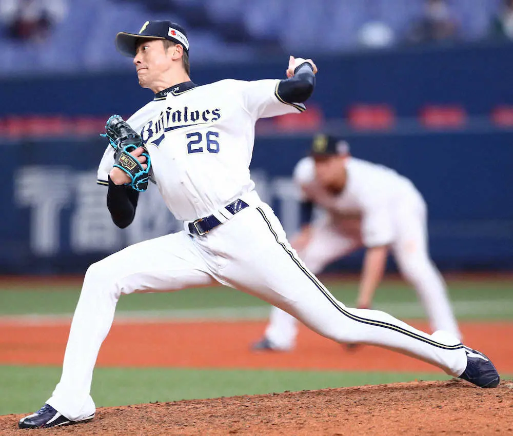【画像・写真】オリックス・能見　「若手の尻ぬぐいする」快投、直後に打線爆発　勝利呼ぶ仕事に「みんなでカバー」