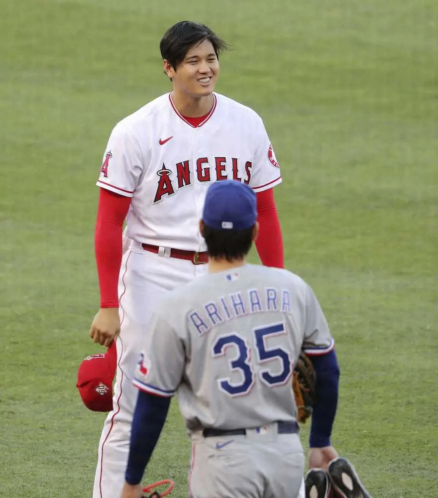 【画像・写真】エンゼルス・大谷、本塁打確信も届かず大飛球「結果以上に内容は凄く良かった」