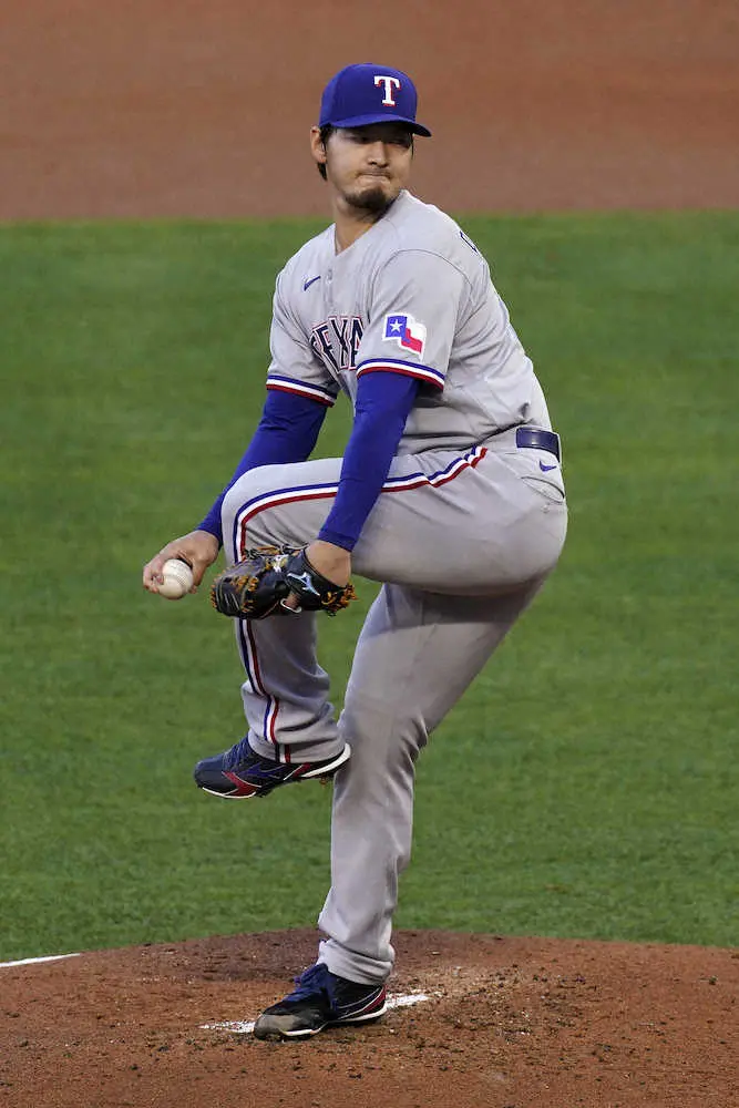 【画像・写真】レンジャーズ・有原、元同僚・大谷斬りで2連勝！5回2/3を2安打無失点