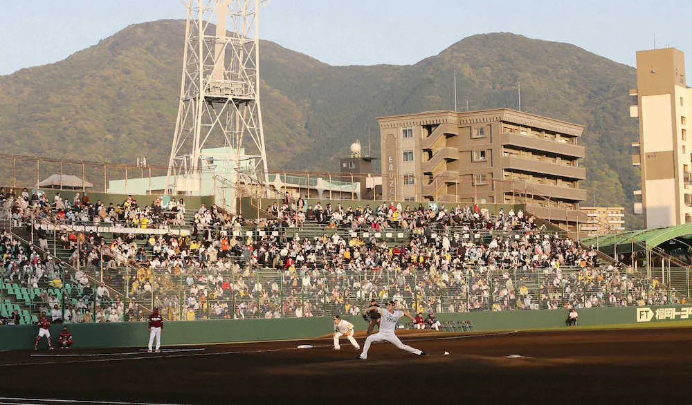 【画像・写真】プロ野球が北九州で2年ぶり地方開催　昨季はコロナ禍で全39試合が中止