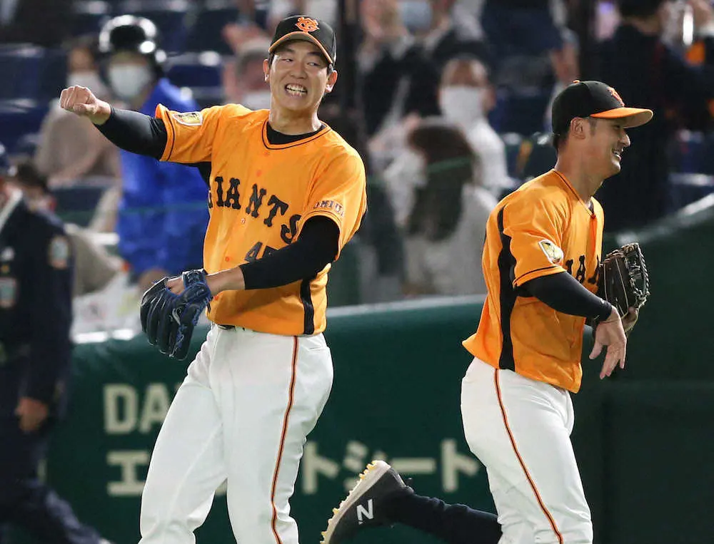 巨人 同期の絆見せた 16年ドラ2畠の粘投に16年ドラ1吉川がファインプレー 勝ち越し打 スポニチ Sponichi Annex 野球