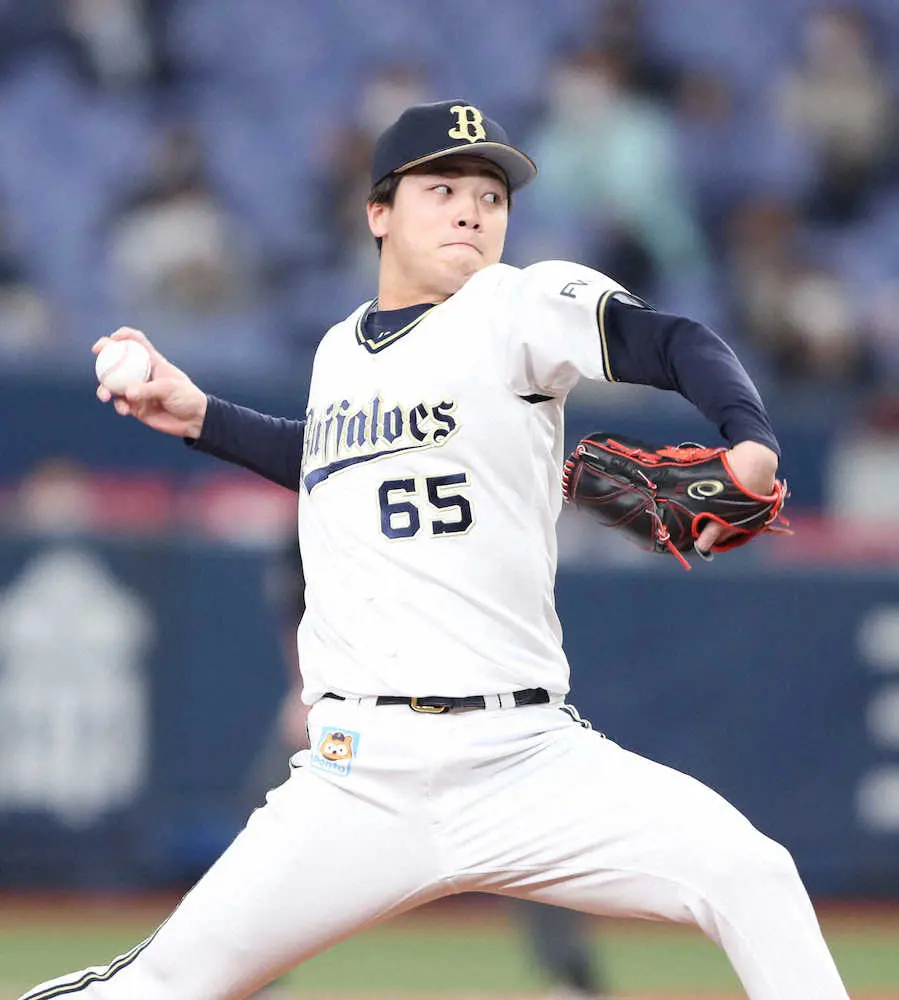 【画像・写真】オリックス・漆原　劇勝の恩恵でプロ初勝利　「3人で抑えて帰ってくることだけを考えていた」