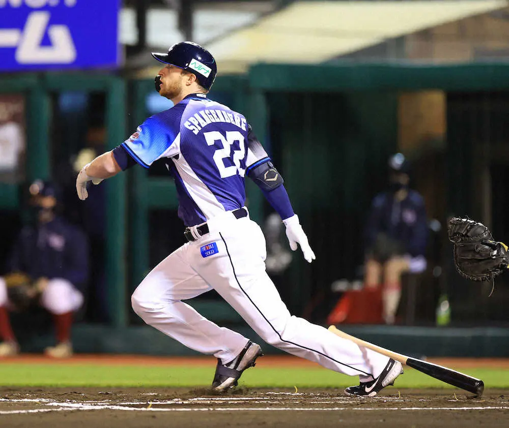 【画像・写真】西武　1軍合流即先発スパンジェンバーグが2安打1打点「チームメートの元に戻って来られてうれしい」