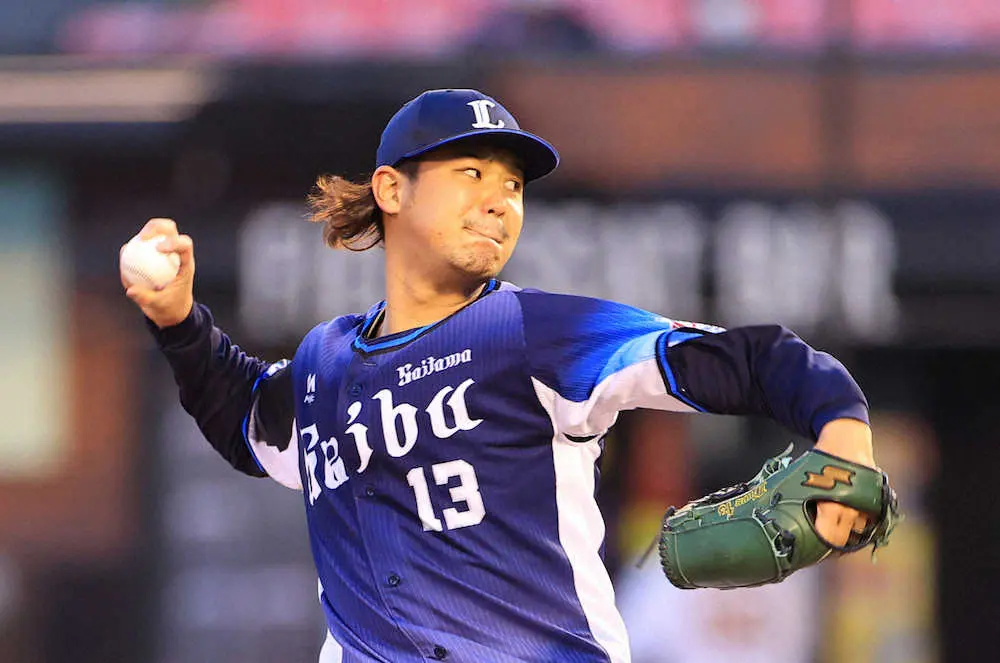 【画像・写真】西武・光成、涌井との投げ合いで今季最多132球熱投　辻監督も「粘って頑張った」