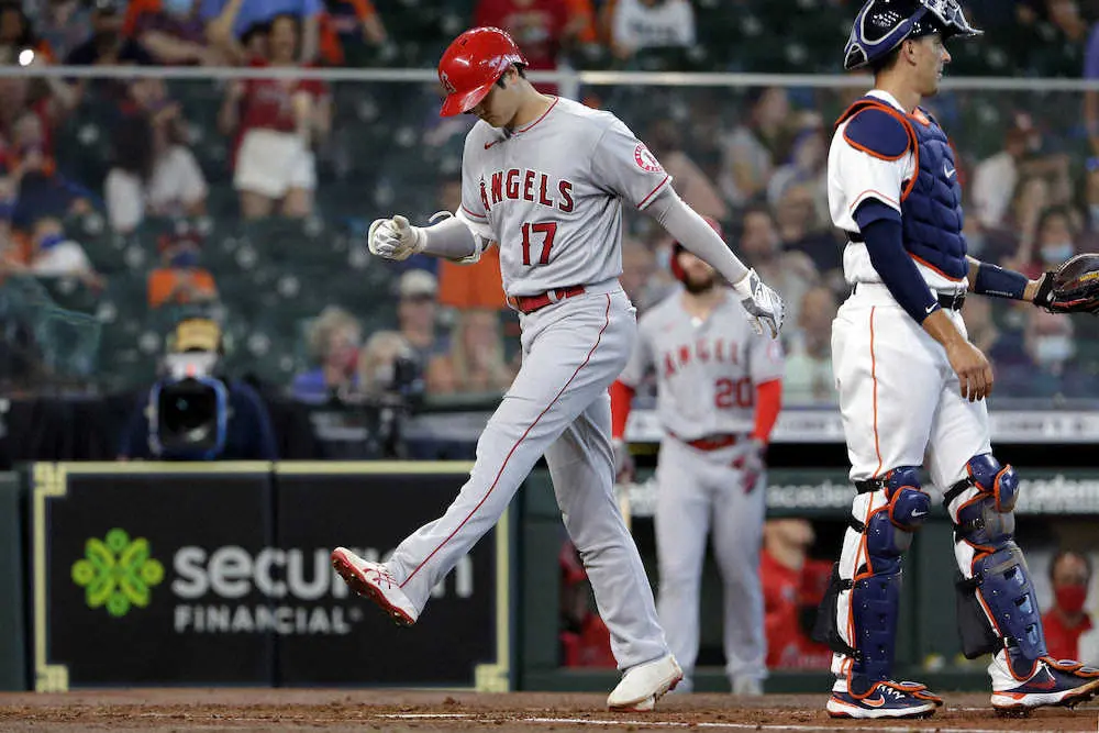 【画像・写真】エンゼルス・大谷　3試合ぶり6号ソロアーチ、中越えに追撃の豪快弾