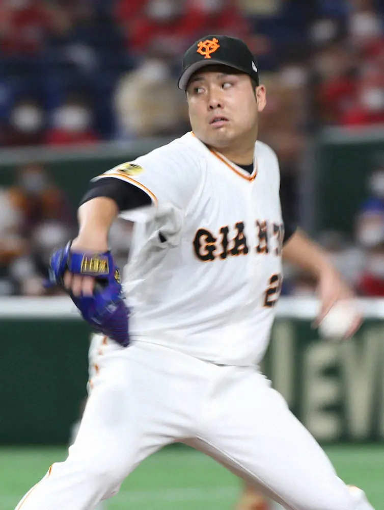 【画像・写真】巨人・今村「反省しています」　前回完封した広島打線に7安打3失点で5回途中降板　今季3勝目ならず