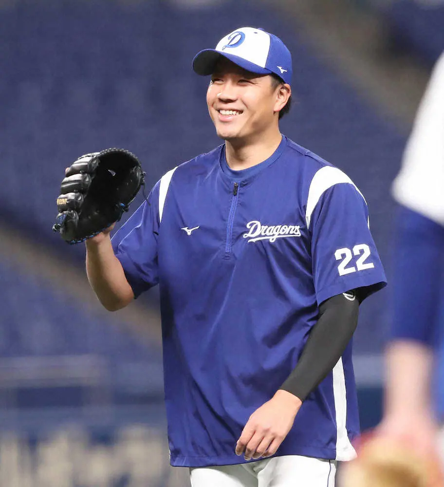 【画像・写真】中日・大野雄、負の流れを止める！　首位阪神を警戒も「ホームゲームは絶対取っていかないと」