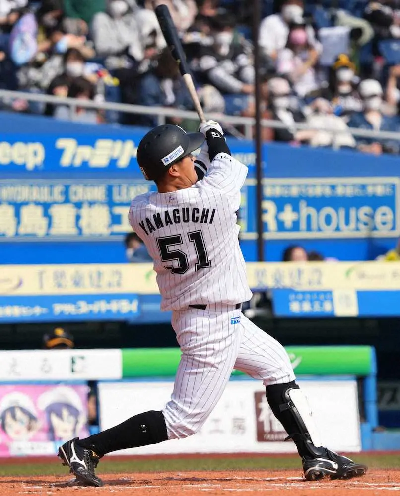 【画像・写真】ロッテ・山口　安田との“YY砲”の愛称「いいと思う。浸透させたい」