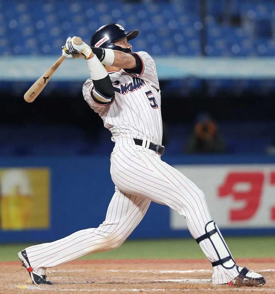 【画像・写真】ヤクルト・村上が2発、ドラフト制以降最年少で両リーグ10号一番乗り
