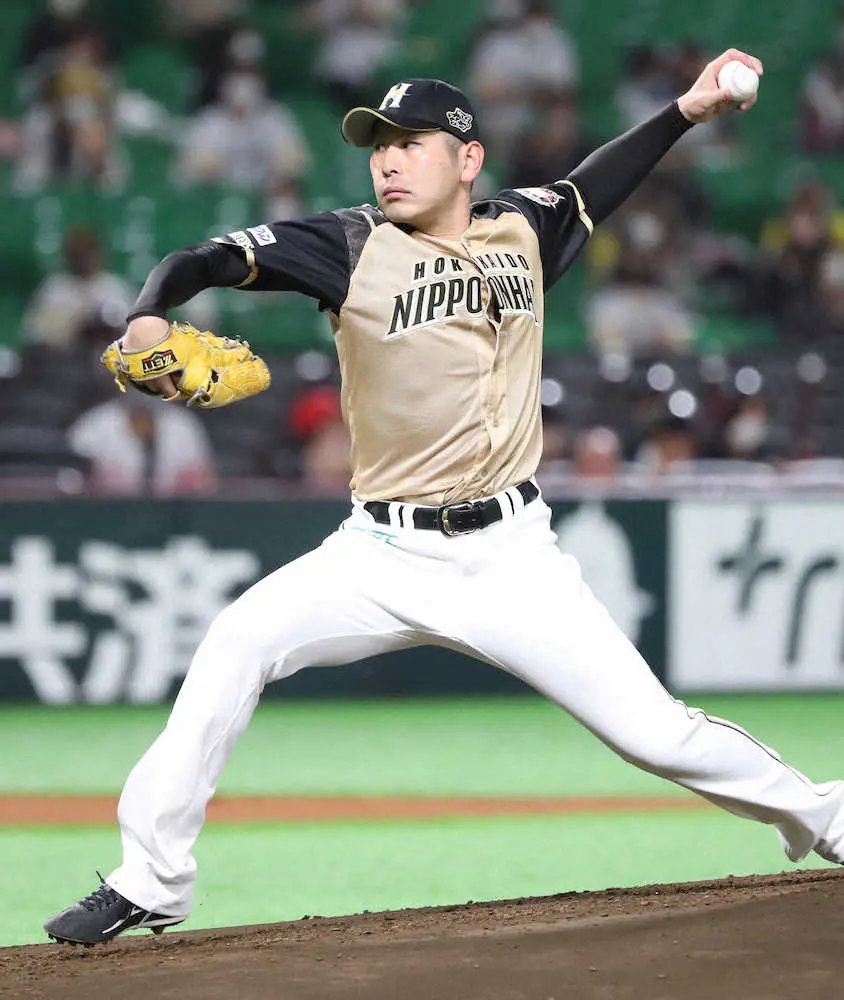 【画像・写真】日本ハム・栗山監督　還暦1勝！加藤7回2失点　ソフト戦連敗11でストップ