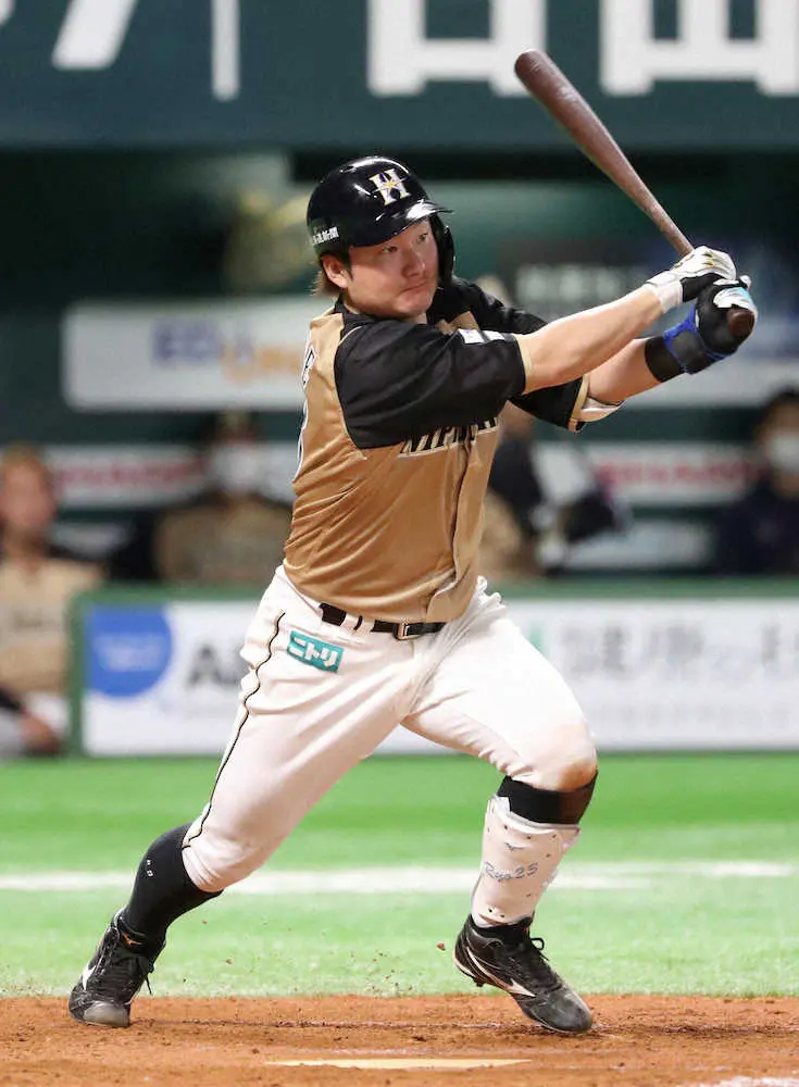 【画像・写真】日本ハム・渡辺　今季2度目の4安打固め打ち　不振脱出の気配