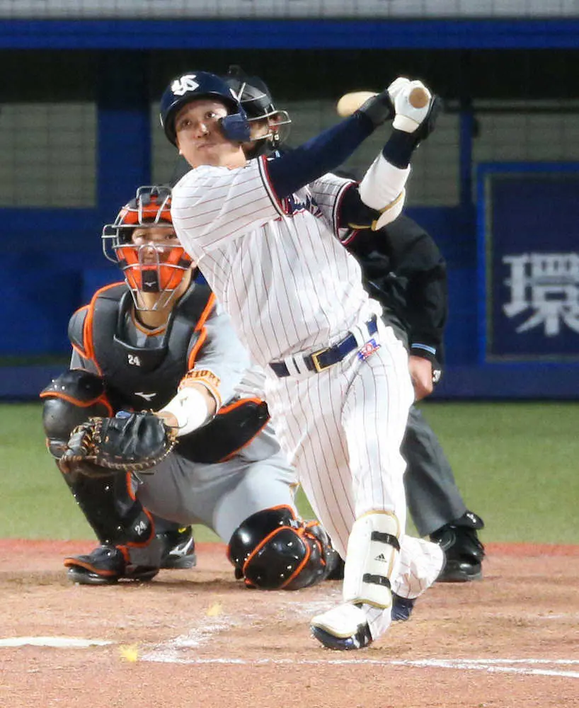 【画像・写真】ヤクルト山田が8年連続2桁本塁打達成　2戦連発＆最近5戦5発猛チャージ、同僚村上とセ最多タイ