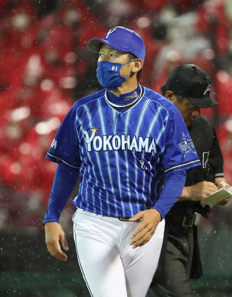 【画像・写真】DeNA番長、スパッと継投で連敗止めた　京山が今季初勝利の権利つかむ目前で平田にスイッチ