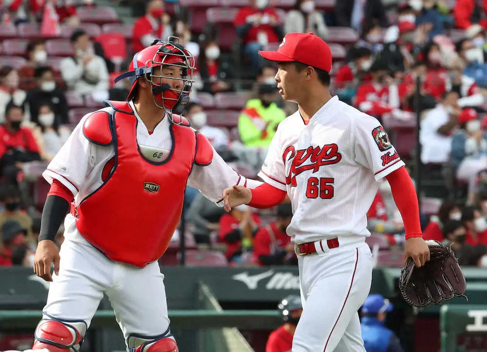 【画像・写真】広島・石原　プロ初スタメンでプロ初安打＆初打点！7回に右前適時打