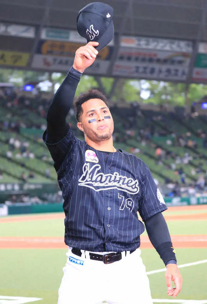 マーティン 打撃好調の要因は 毎日練習していること ロッテでは落合博満以来36年ぶり10号一番乗り スポニチ Sponichi Annex 野球