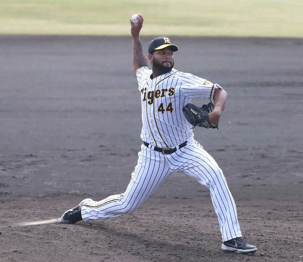 【画像・写真】阪神・アルカンタラ　5・1に2軍戦で初先発　平田2軍監督「ゲーム勘を取り戻すとこ」