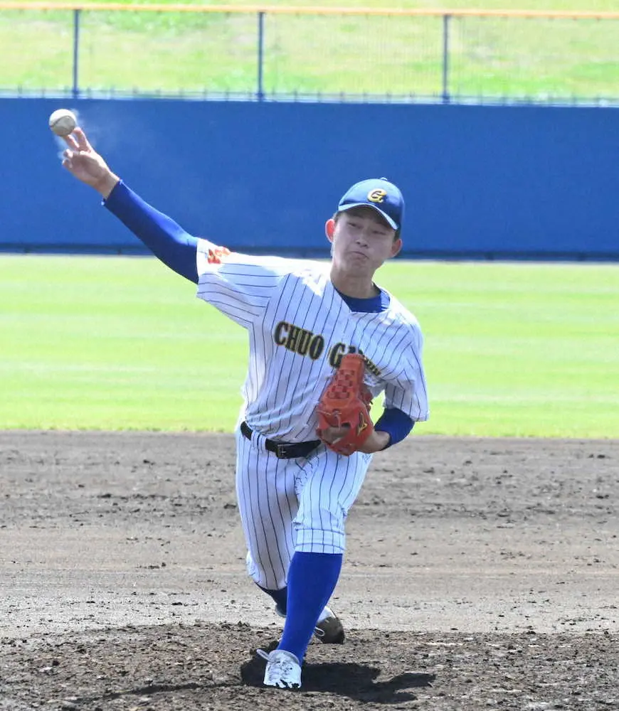 【画像・写真】センバツで出なかった150キロが出た　千葉に現れた「速球王」中央学院・細谷怜央