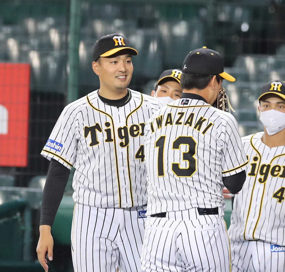 【画像・写真】阪神　両リーグ最速20勝に到達！　投打かみ合い秋山が3勝目