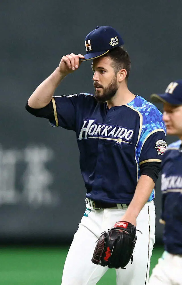 【画像・写真】日本ハム・バーヘイゲン　今季最長6回途中まで投げるも3失点で2敗目