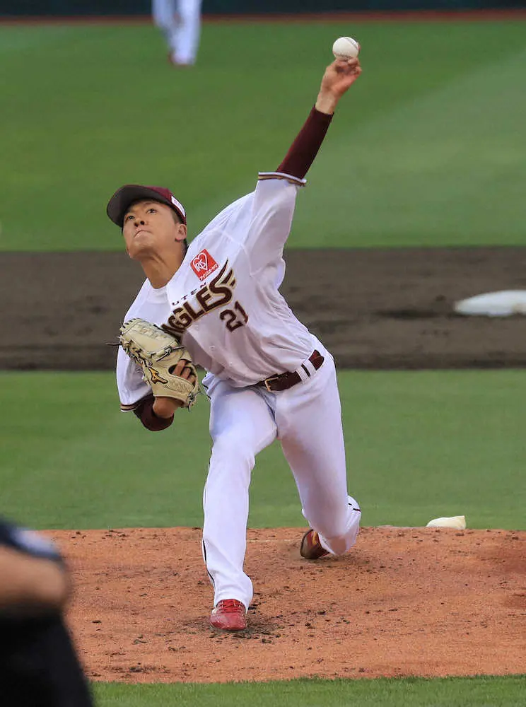 【画像・写真】早大と法大のドラ1左腕がKO…楽天・早川vsロッテ・鈴木は痛み分け