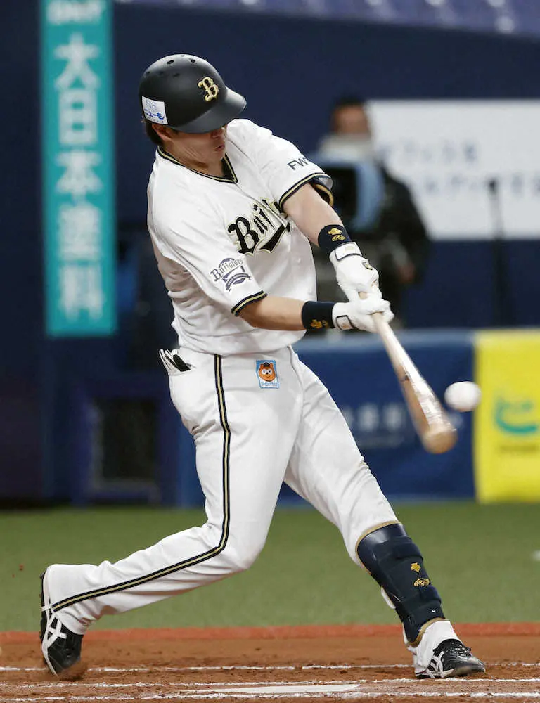 【画像・写真】オリ・伏見　今季1号がメモリアル弾!!プロ野球通算10万5000号