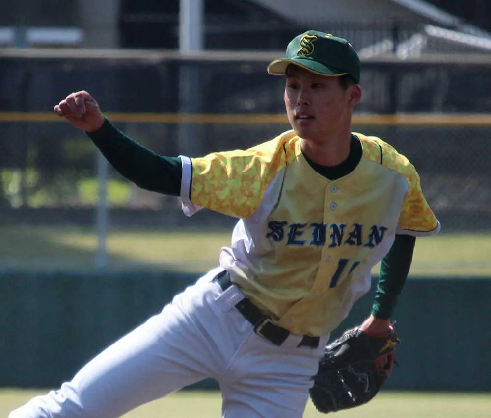 【画像・写真】西南大、1敗守った！仲山12K完投　土つかず8勝目の福大と最終週でV対決