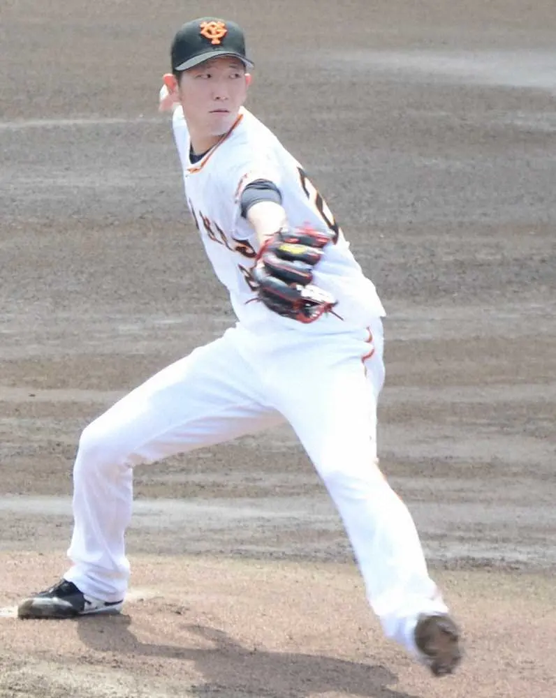 【画像・写真】巨人・戸郷が2軍戦で3回2失点　「いい感覚で投げられた」