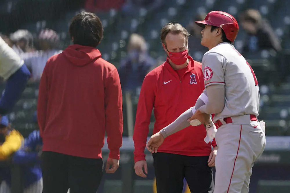 【画像・写真】エンゼルス・大谷　右肘回復傾向　早ければ6日復帰登板