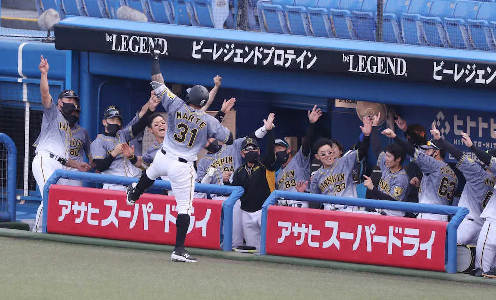 【画像・写真】阪神・マルテ　7号V弾　みんなでラパンパラ　打率も上昇今季最高・297