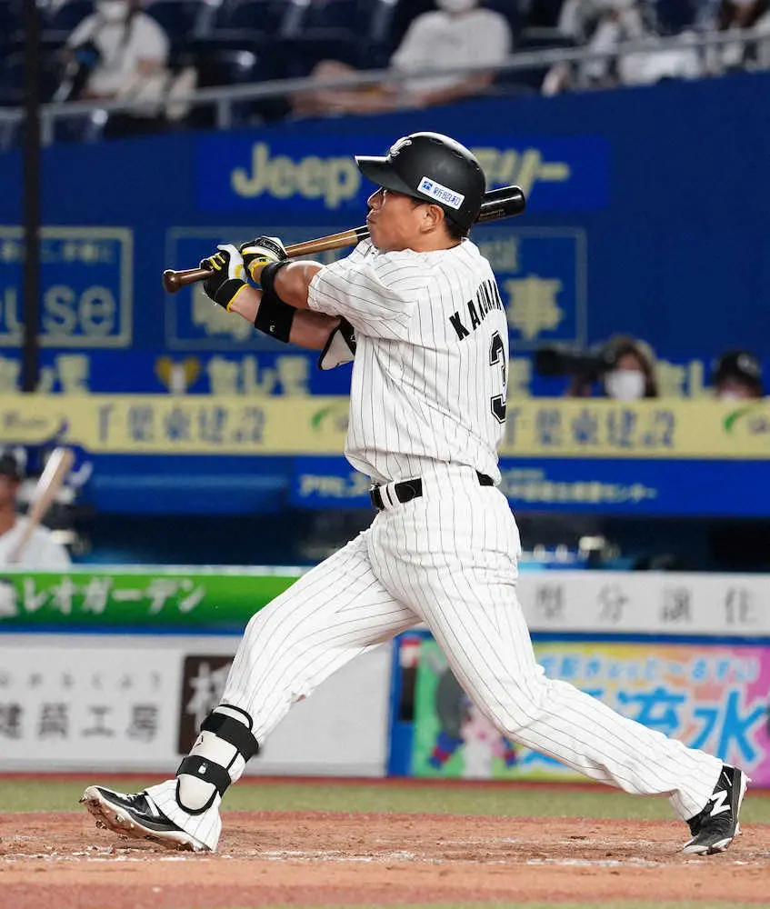 【画像・写真】1年遅れの“五輪イヤー男”だ！　ロッテ・角中が打率.385急上昇　過去2度五輪開催年に首位打者