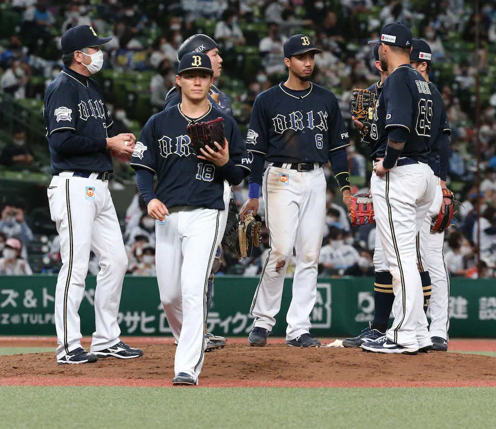 【画像・写真】オリ・由伸、どうした　自己ワーストの10安打を浴びて今季3敗目　チームの連勝も2で止まる