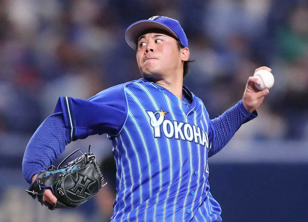 【画像・写真】DeNA　先発・浜口は6回無失点の好投で今季2勝目　与四球わずか1と制球安定