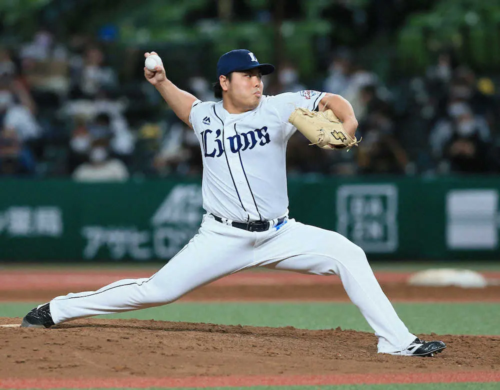 【画像・写真】西武・平良、回またぎで今季初セーブ!連続試合HP記録ストップは「知りませんでした」