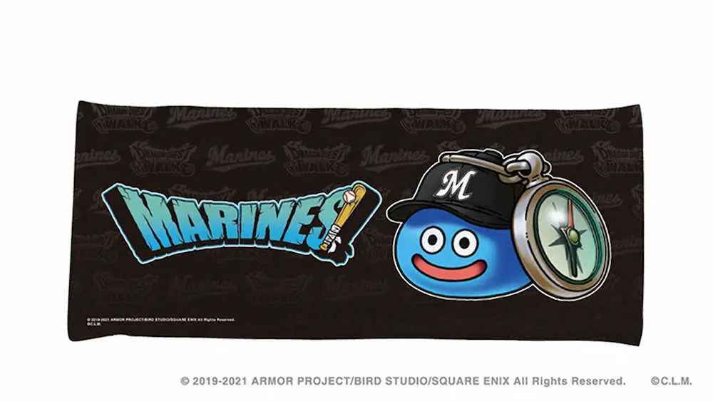 【画像・写真】ロッテが8日のオリックス戦でドラクエウォークとのコラボグッズ販売