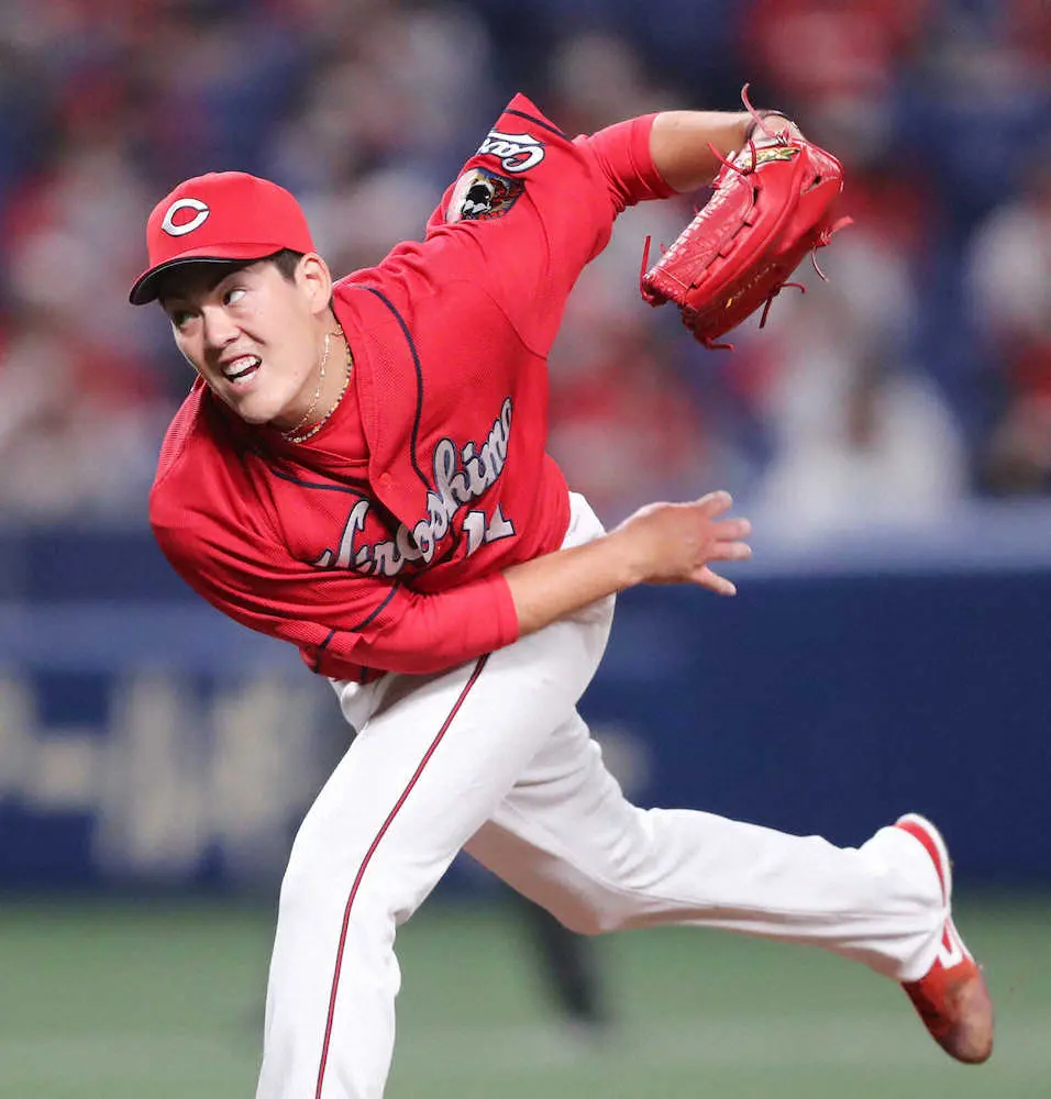 【画像・写真】広島・九里　6回2失点でチーム単独トップ4勝目！