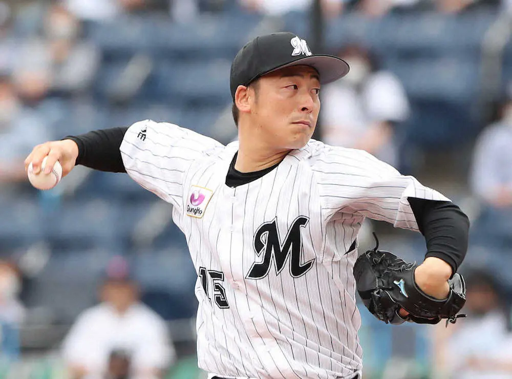 【画像・写真】ロッテ・美馬が7回3失点で今季初黒星「本塁打がもったいなかった」