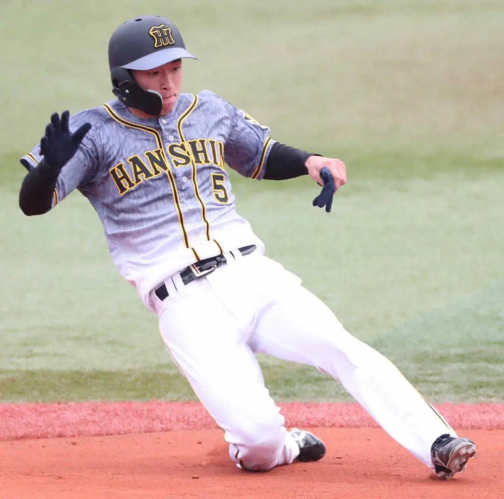 【画像・写真】阪神・近本　二盗だ！決勝タイムリーだ！　5月打率.444　状態確実に上がってきた