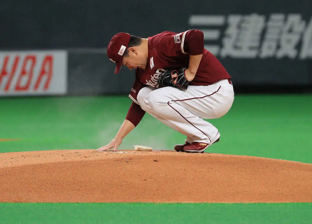 【画像・写真】楽天・マー君　最長7回投げるも最悪4失点　08年から続いた第二の故郷での連勝止まる