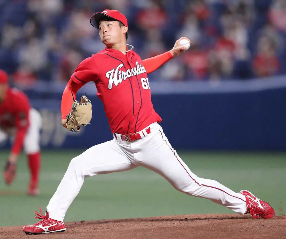 【画像・写真】“残念”広島・玉村　5回2失点でプロ初勝利はお預け　堂々の投球も、打線の援護なし