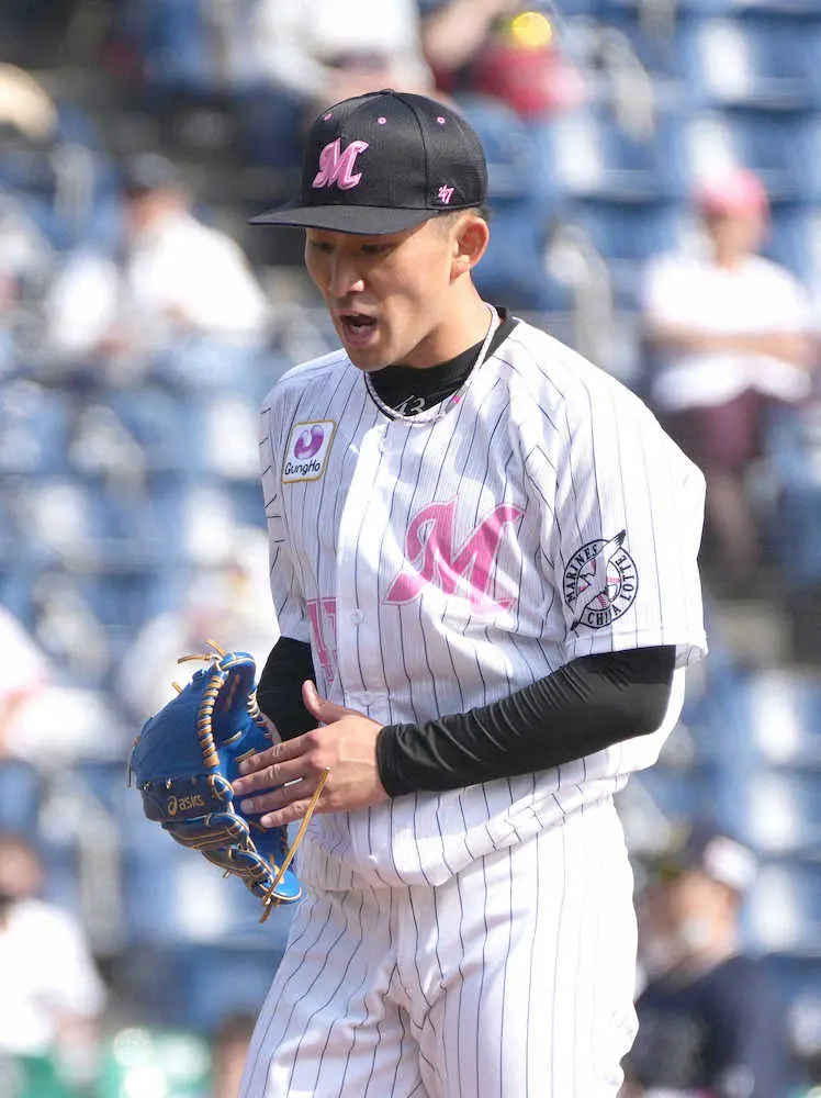 【画像・写真】ロッテ・小島が今季初勝利　6度目の正直で「波に乗りたい」