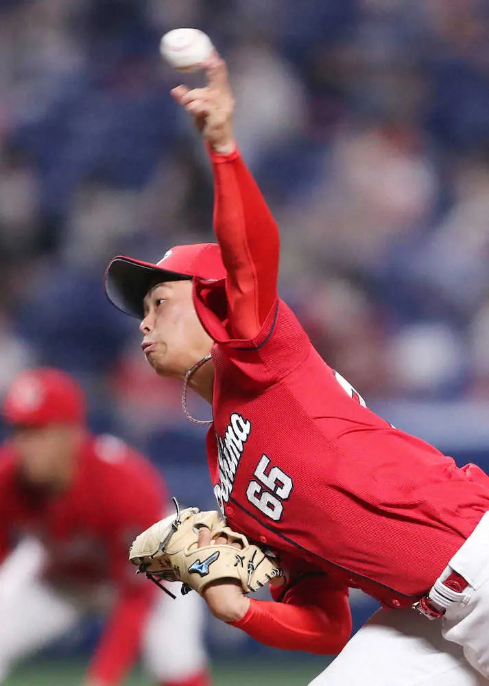 【画像・写真】広島・玉村の母・小由美さん　福井から力投を見届けてエール「名前覚えてもらえるように頑張って」