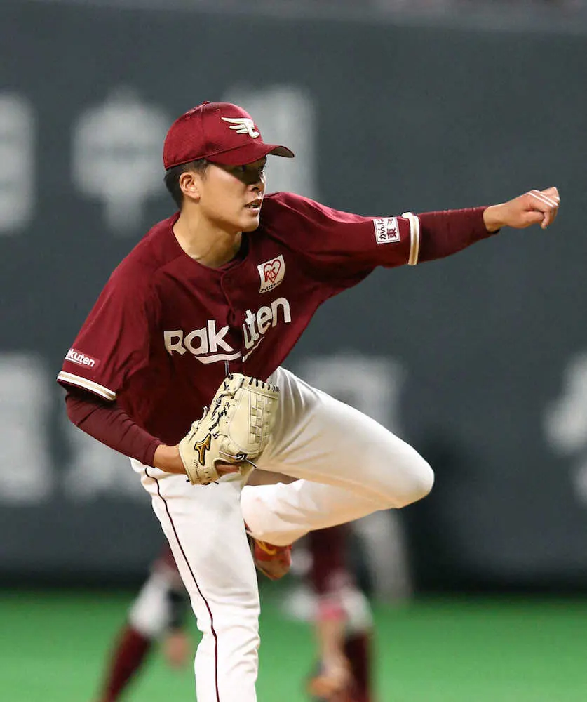 【画像・写真】楽天・早川　5回2失点でリーグトップタイの4勝目