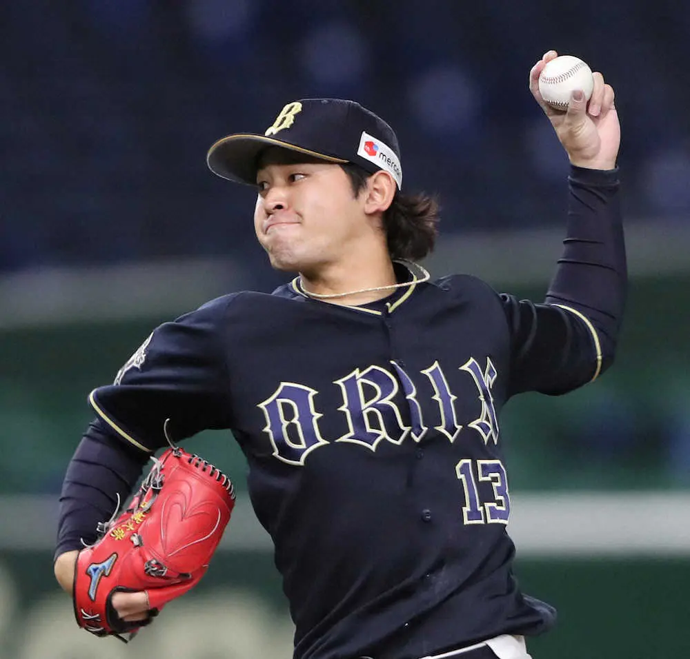 【画像・写真】一番警戒していた「あの選手」に…オリ宮城「プロ初」被弾　デビュー以来の記録が51回2/3でストップ