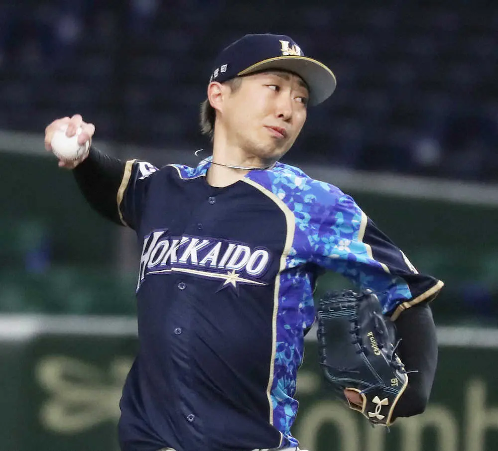 【画像・写真】日本ハム・金子　4回途中6失点で降板…今季初勝利＆2000投球回達成お預け