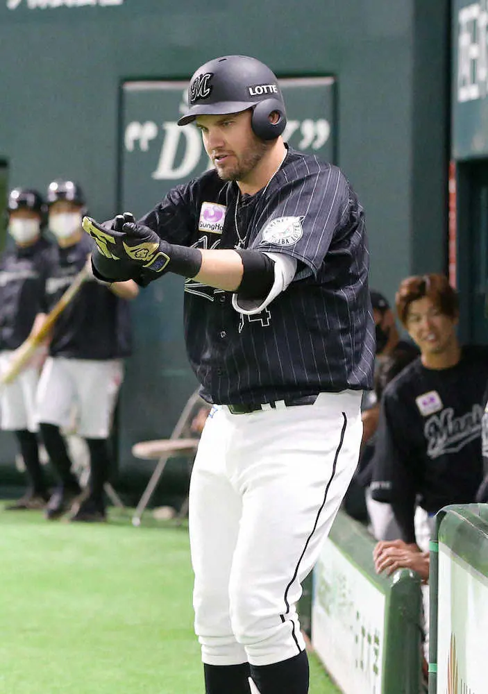 【画像・写真】ロッテ・レアード2打席連続弾！チームも2位浮上「自分自身のスイングが取り戻せてきました」